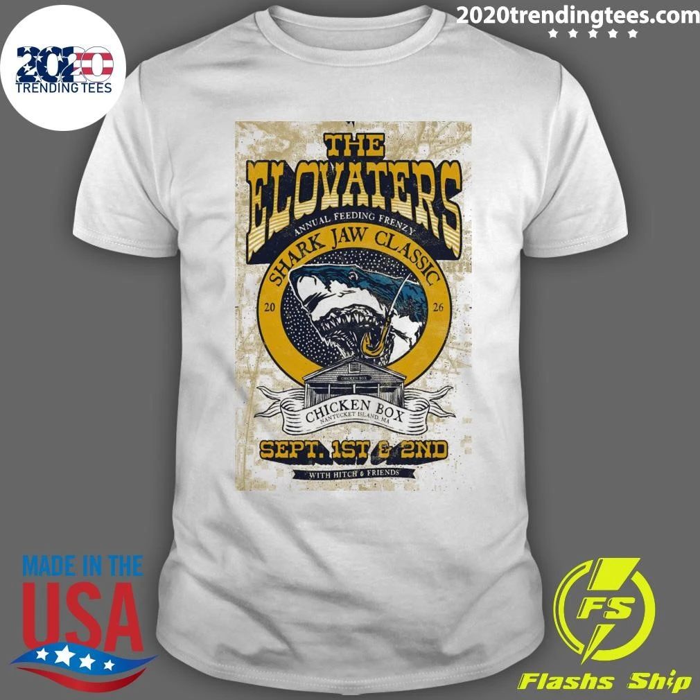 The Elovaters Annual Feeding Frenzy Shark Jaw Classic Nantucket MA, September 1-2 2026 Shirt