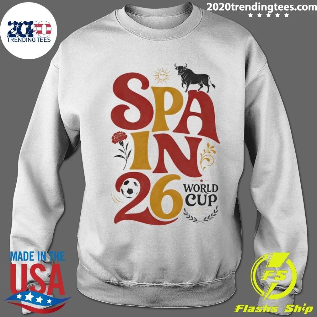Spain Soccer World Cup 2026 La Roja Soccer Victory Shirt