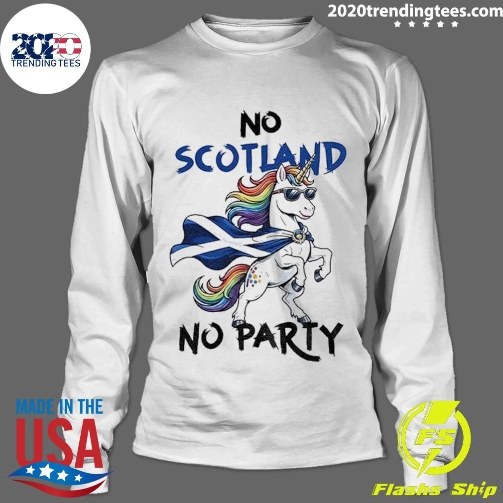 Unicorn No Scotland No Party World Cup 2026 Soccer Shirt