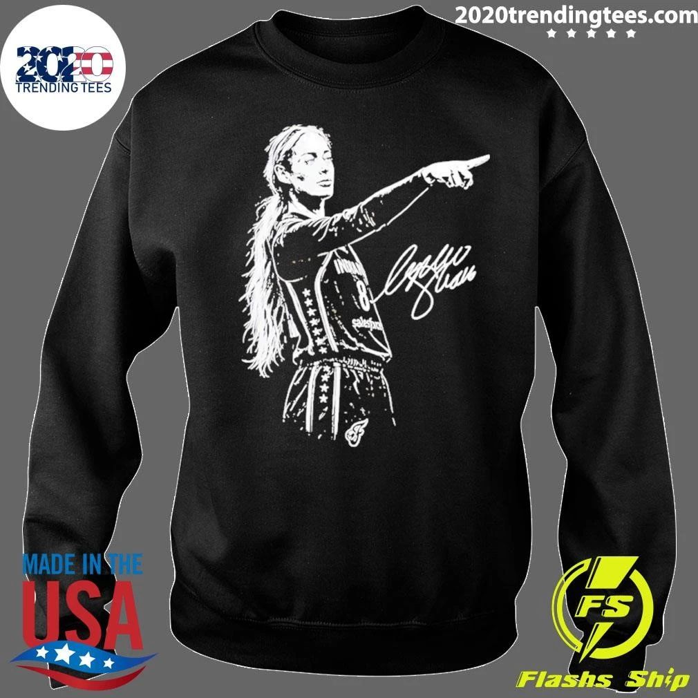 Sophie Cunningham Point Indiana Fever Wnba Basketball 2026 Signature Shirt