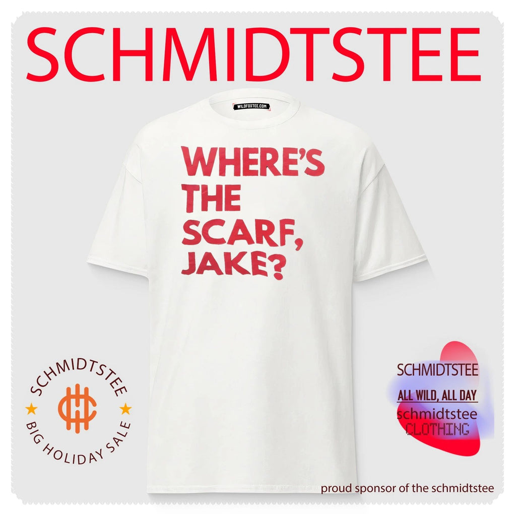 Where’s the scarf Jake shirt