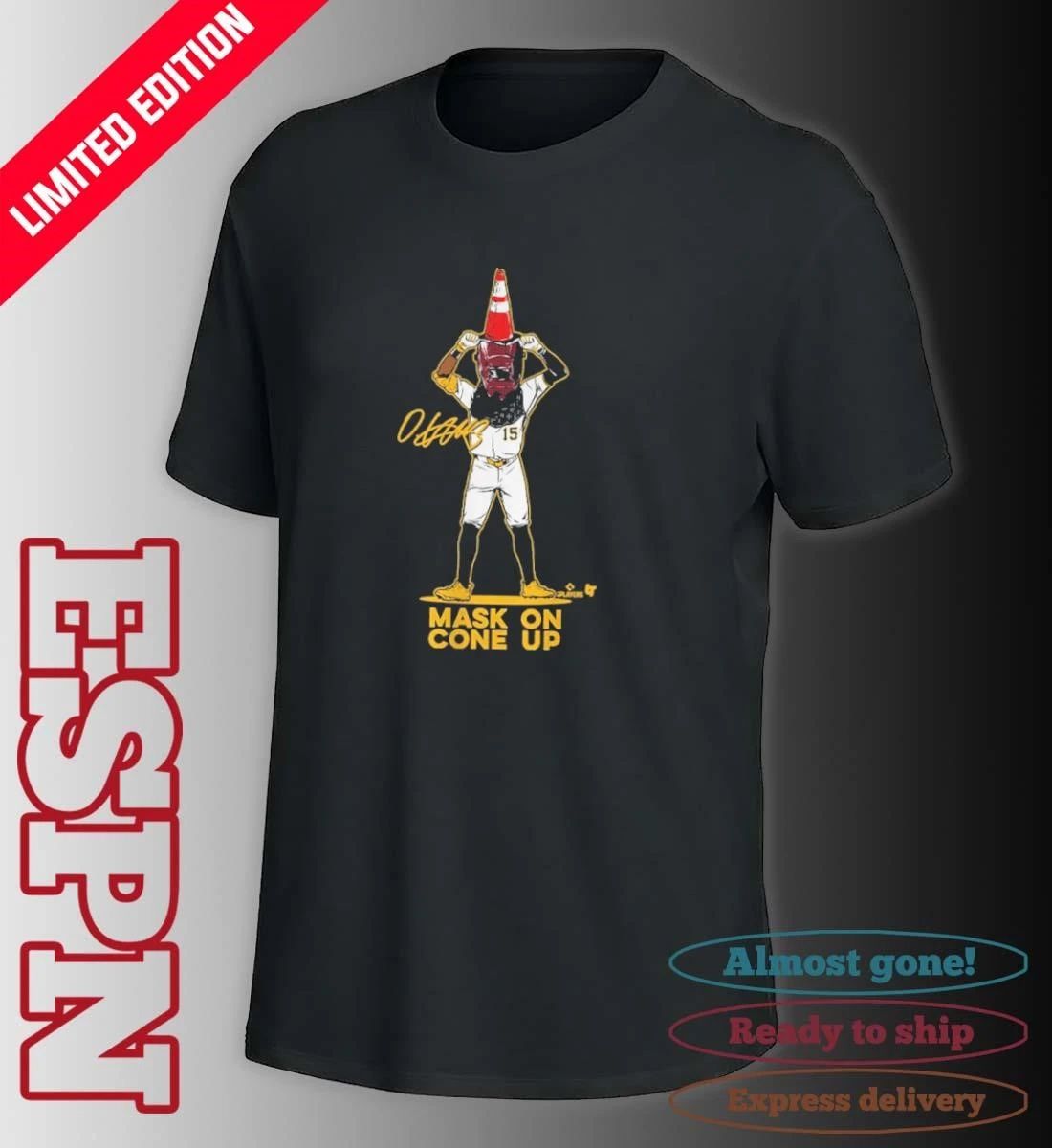Oneil Cruz Mask On, Cone Up Shirt