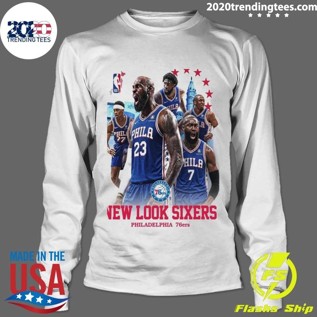 The New Look Sixers Philadelphia 76ers Nba 2026 Home Decor 2026 Shirt