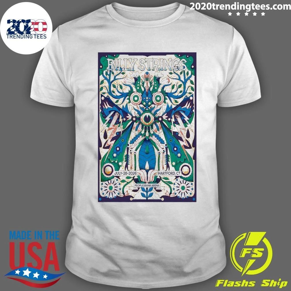 Billy Strings Concert Hartford, Ct July 28 2026 Shirt