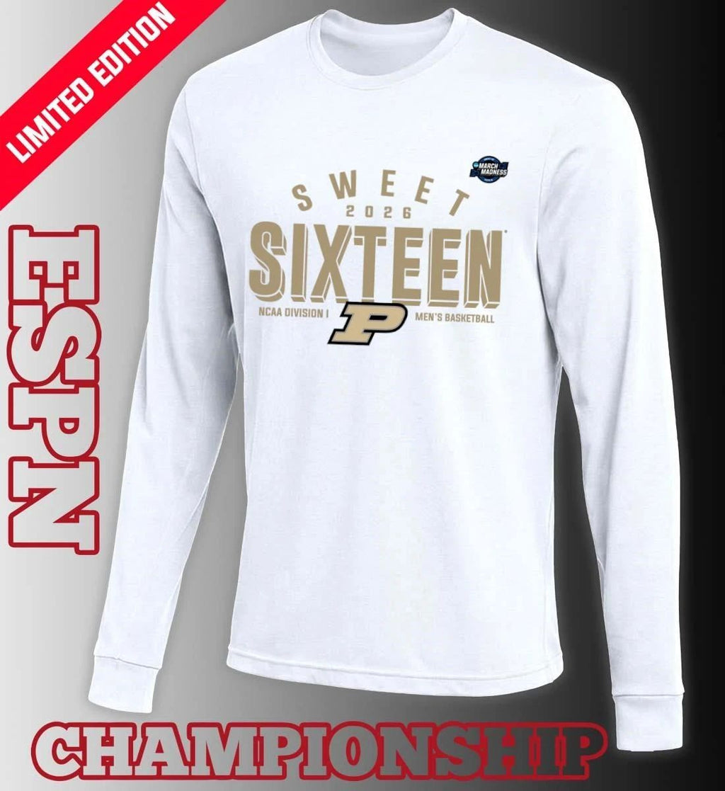 Sweet 16 Purdue Boilermakers 2026 NCAA Men’s Basketball T-Shirt