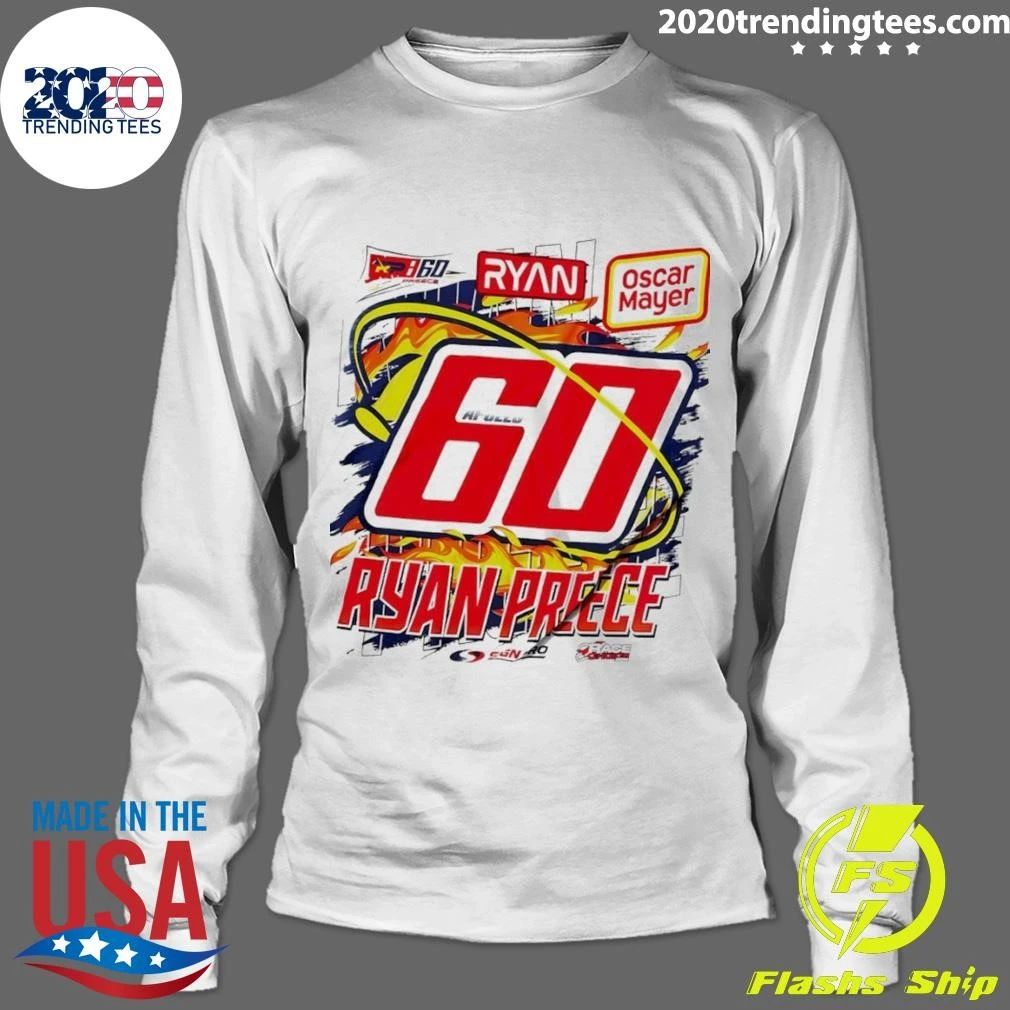 Ryan Preece 60 Apollo Oscar Mayer Nascar Racing 2026 Shirt