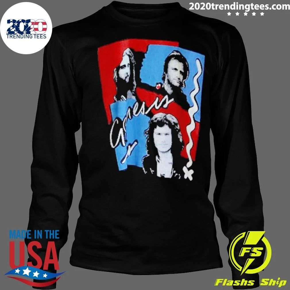 Rare Genesis 1982 European Tour Shirt