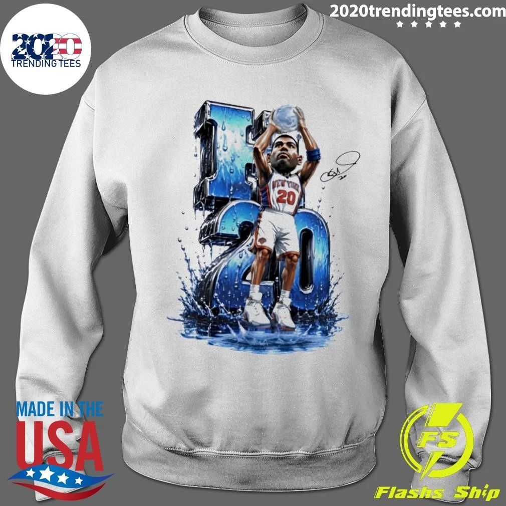 Allan Houston Aka H20 Throwback Signature Shirt
