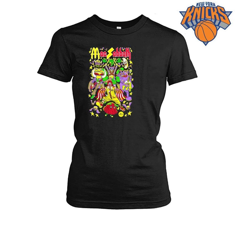 Mac Sabbath Ronald McDonald Parody Heavy Metal Band Shirt