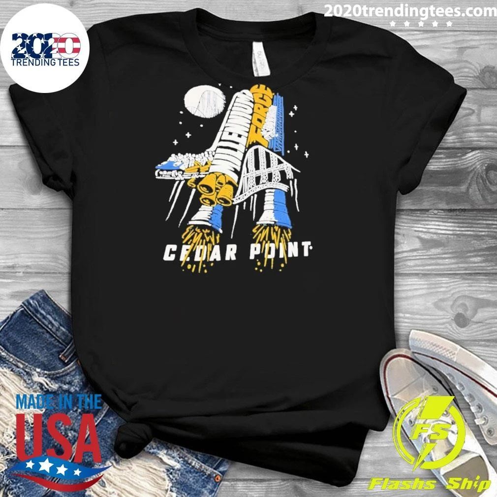 Millennium Force Wordscape Cedar Point Shirt