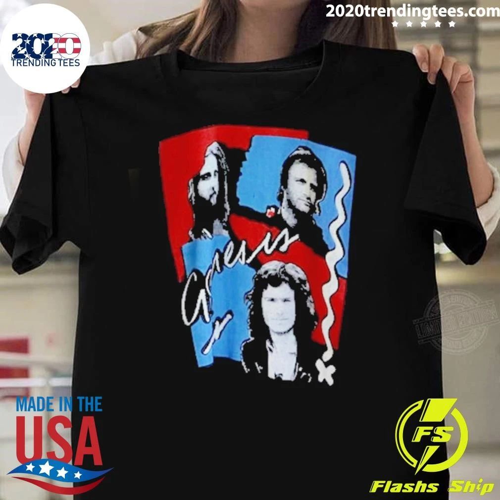 Rare Genesis 1982 European Tour Shirt
