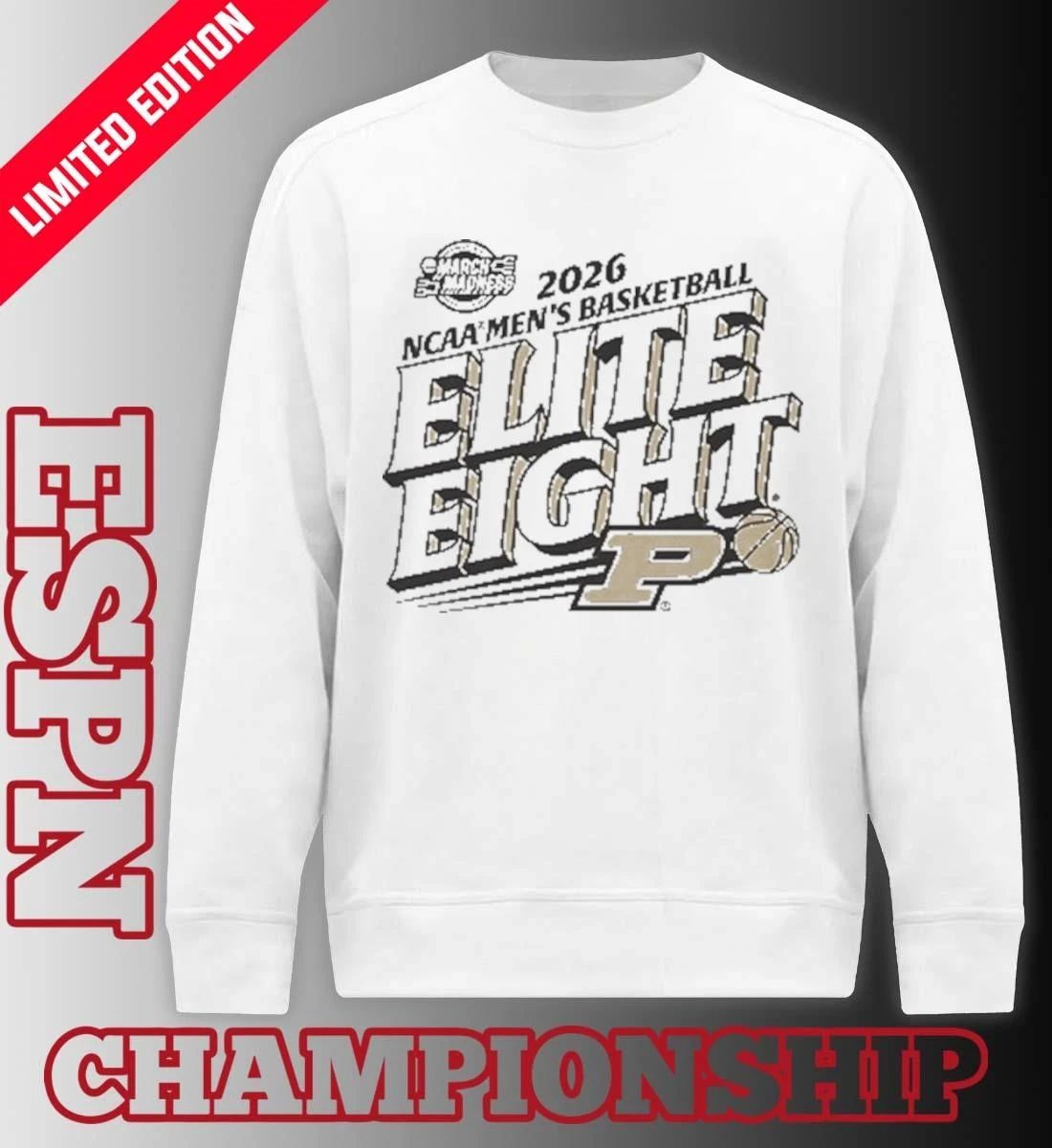 Elite Eight 2026 Purdue Men’s Basketball T-Shirt