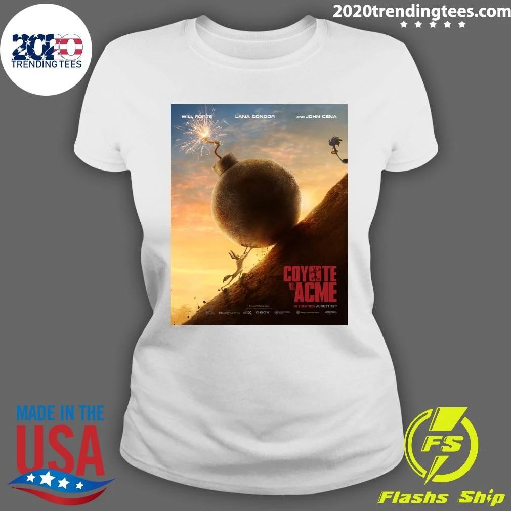 Coyote vs. Acme Movie In theaters on August 28, 2026 Shirt