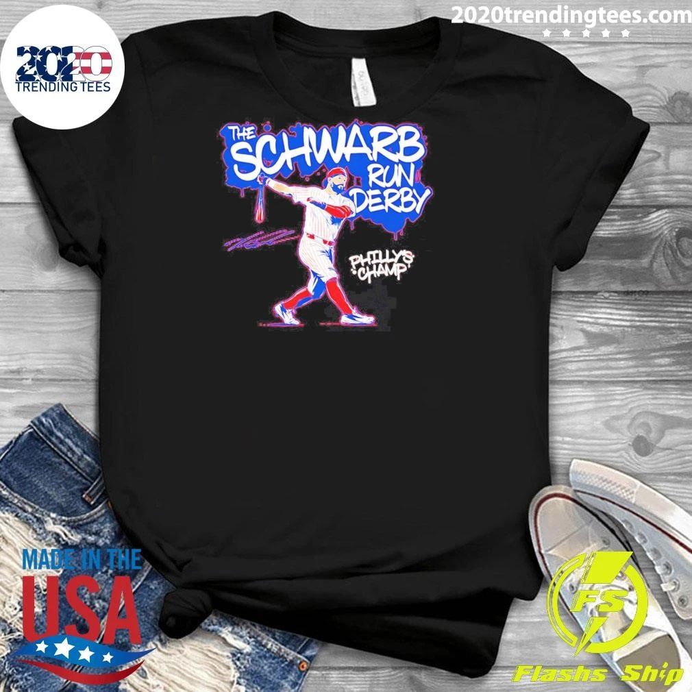 Kyle Schwarber Philadelphia Phillies Schwarb Run Derby Signature Shirt