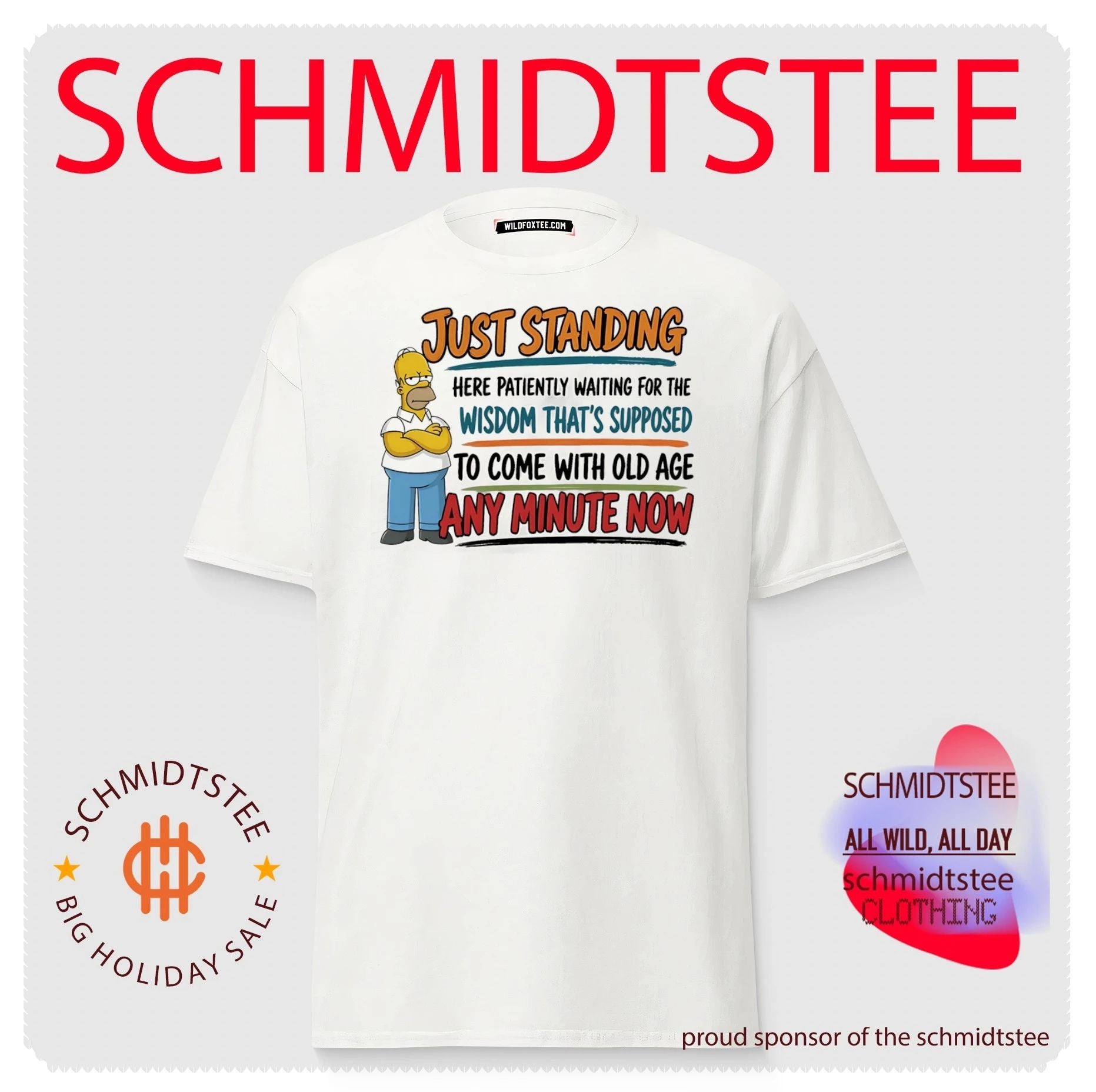 Just standing here patiently waiting for the wisdom that’s Simpson shirt