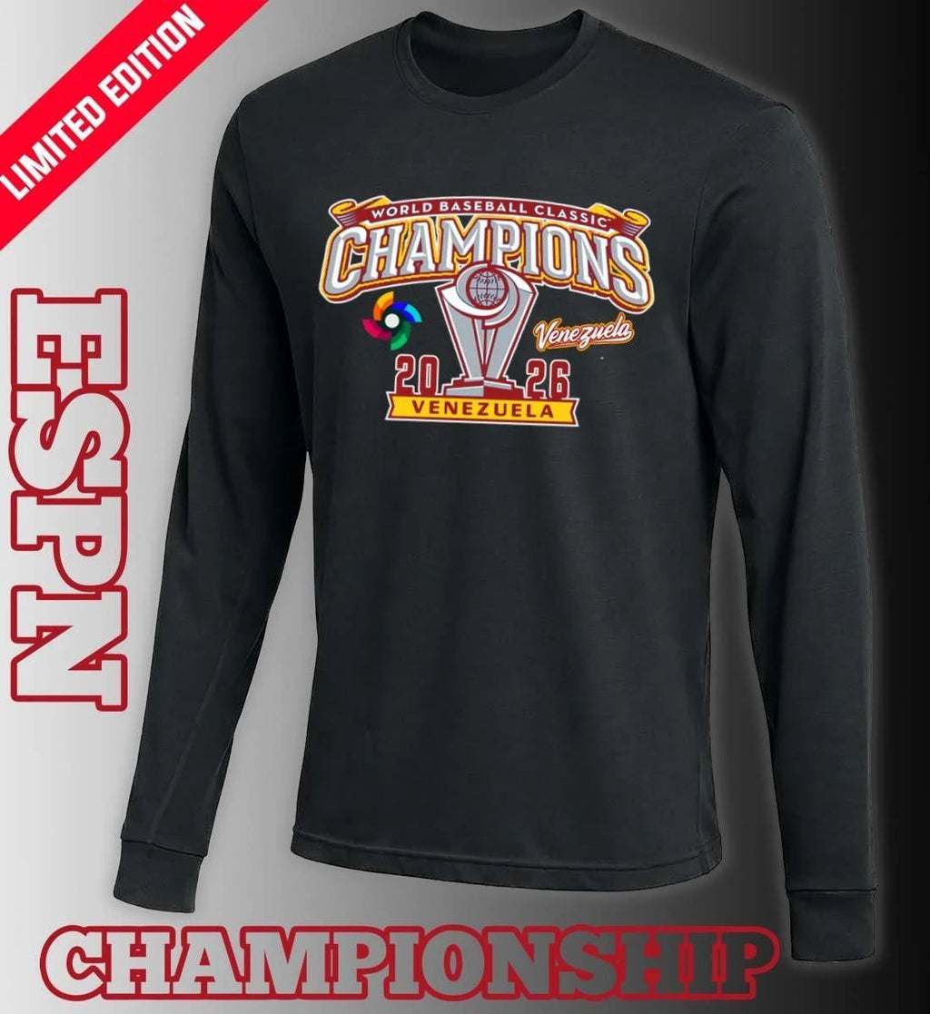 Venezuela Baseball World Baseball Classic 2026 Champions T-Shirt