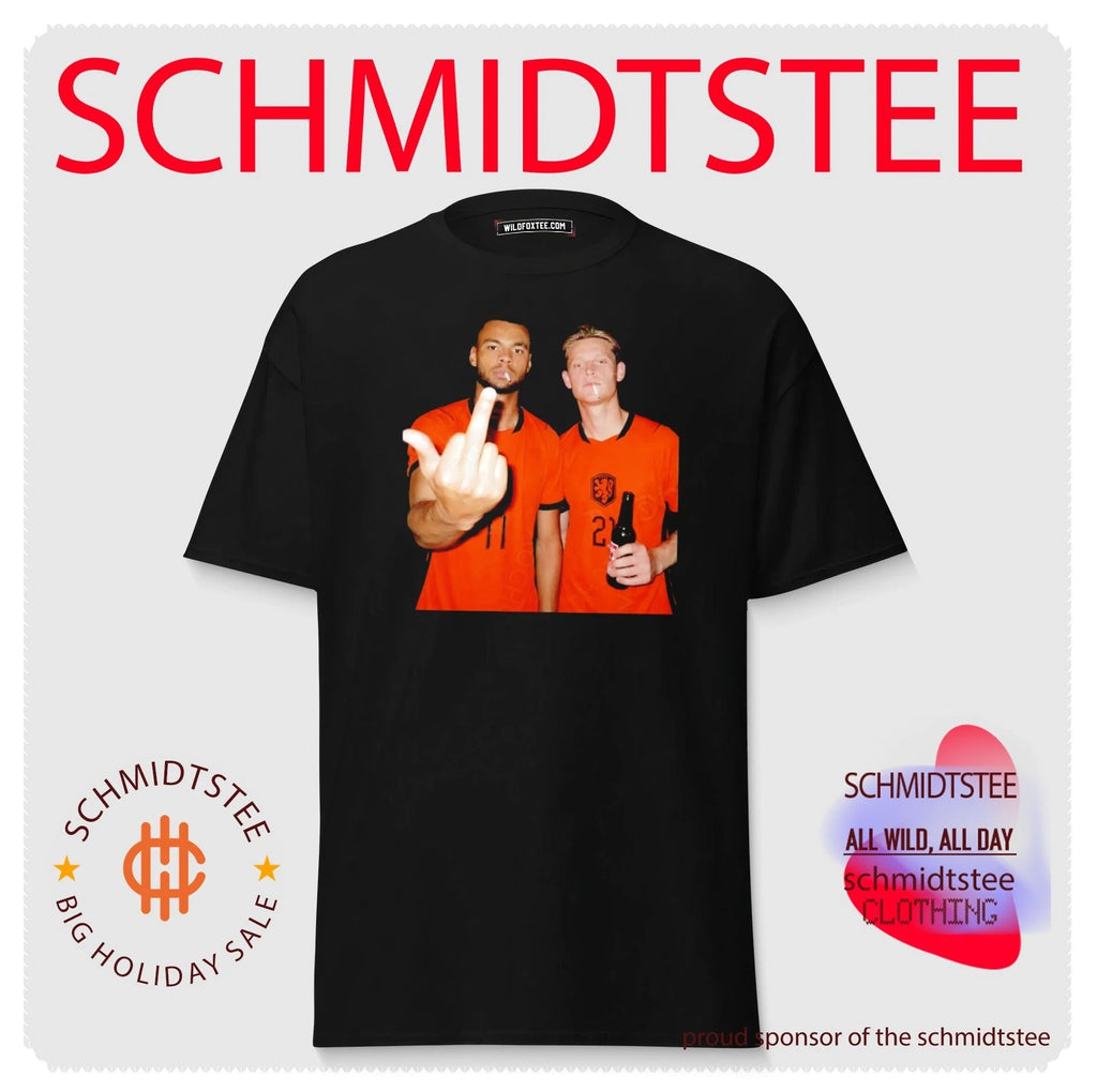 Cody Gakpo and Frenkie de Jong Netherlands National Football Team shirt