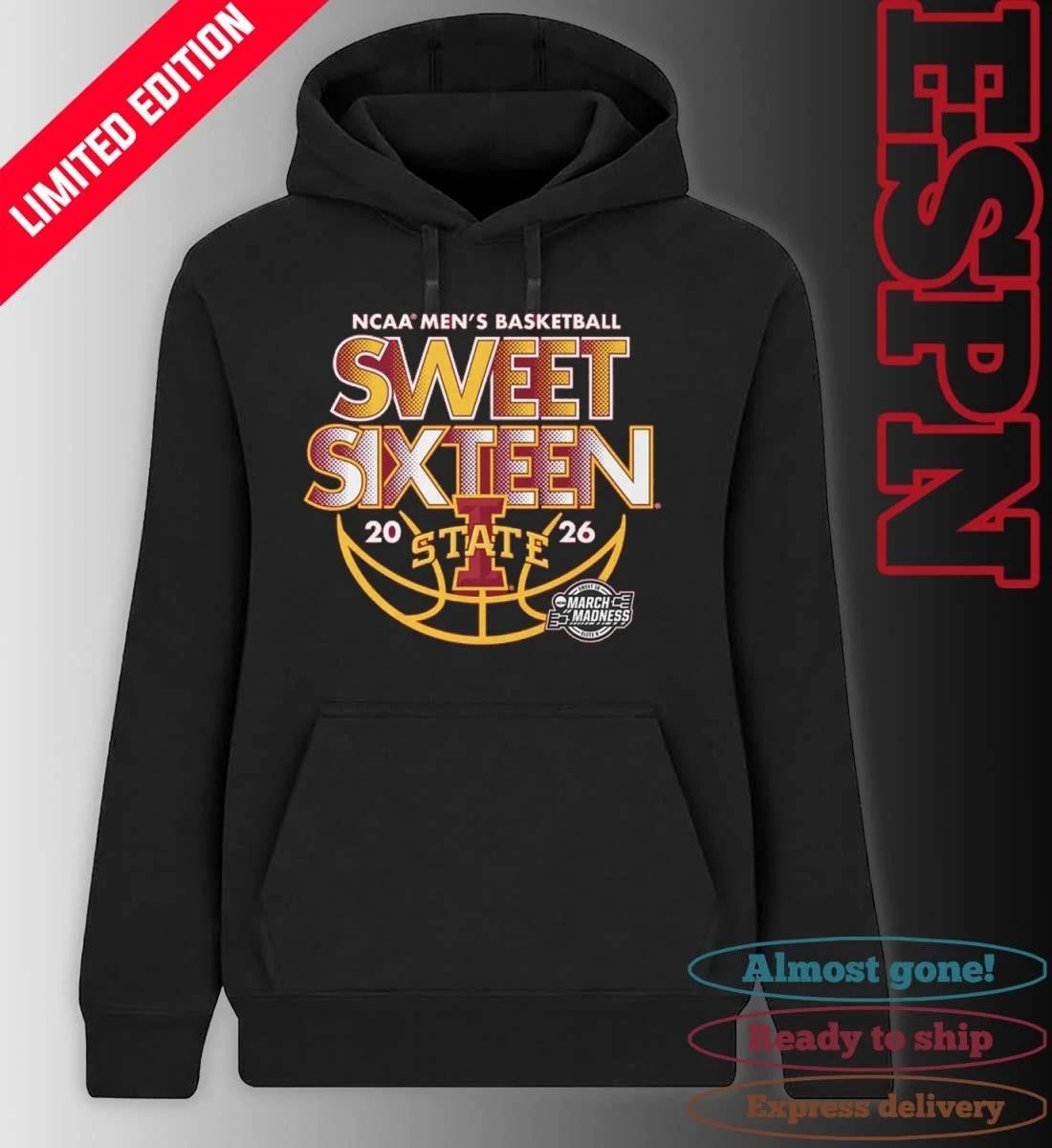 Sweet Sixteen 2026 Iowa State Men’s Basketball Shirt
