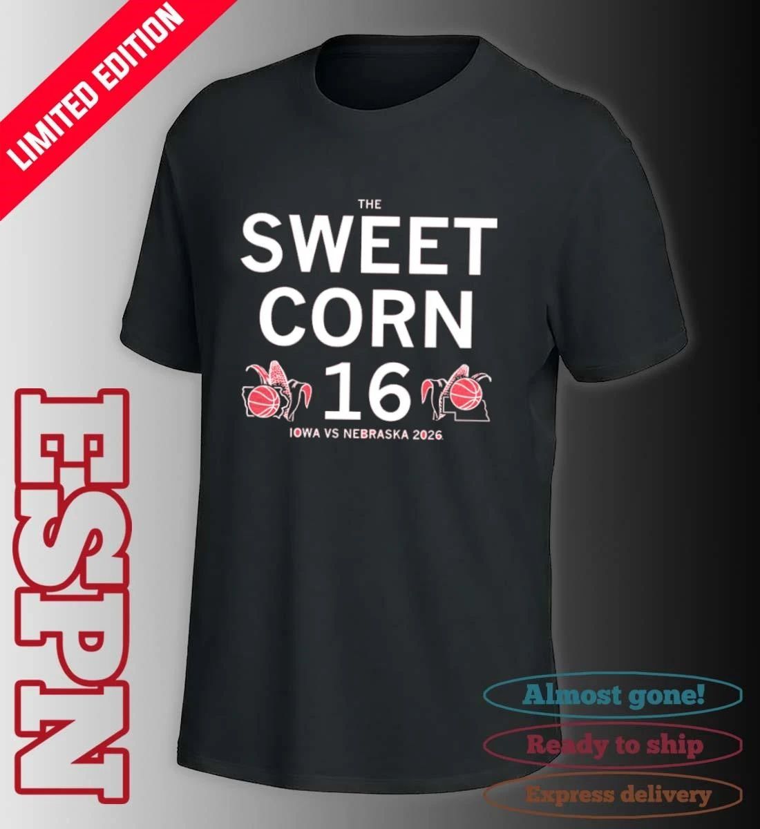 Nebraska Cornhuskers The Sweet Corn 16 Shirt