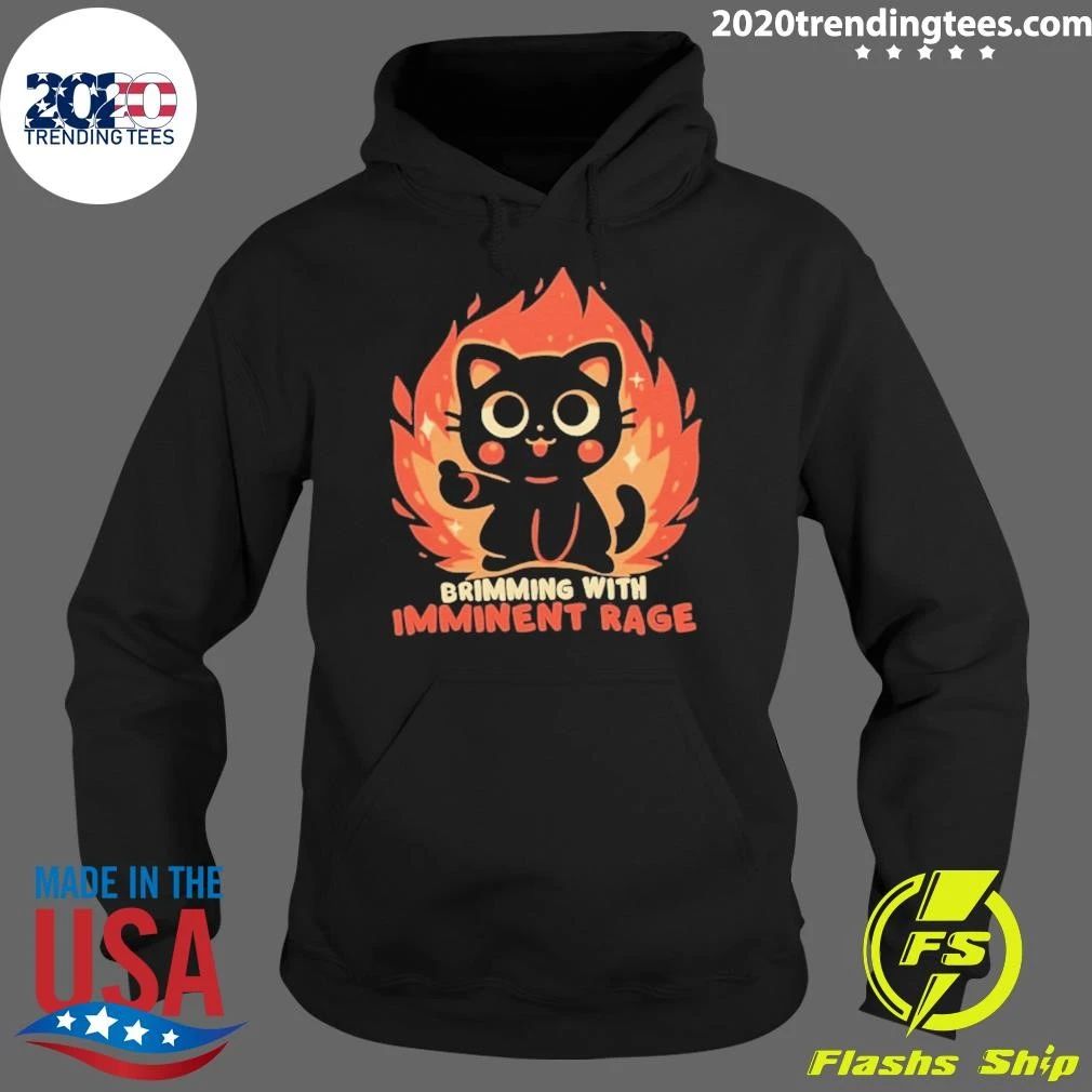 Angry Cat Brimming with Imminent Rage Shirt