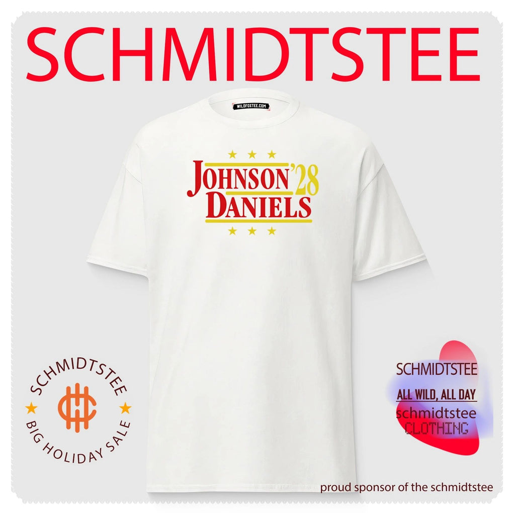 Johnson and Daniels ’28 Atlanta Hawks Campaign shirt