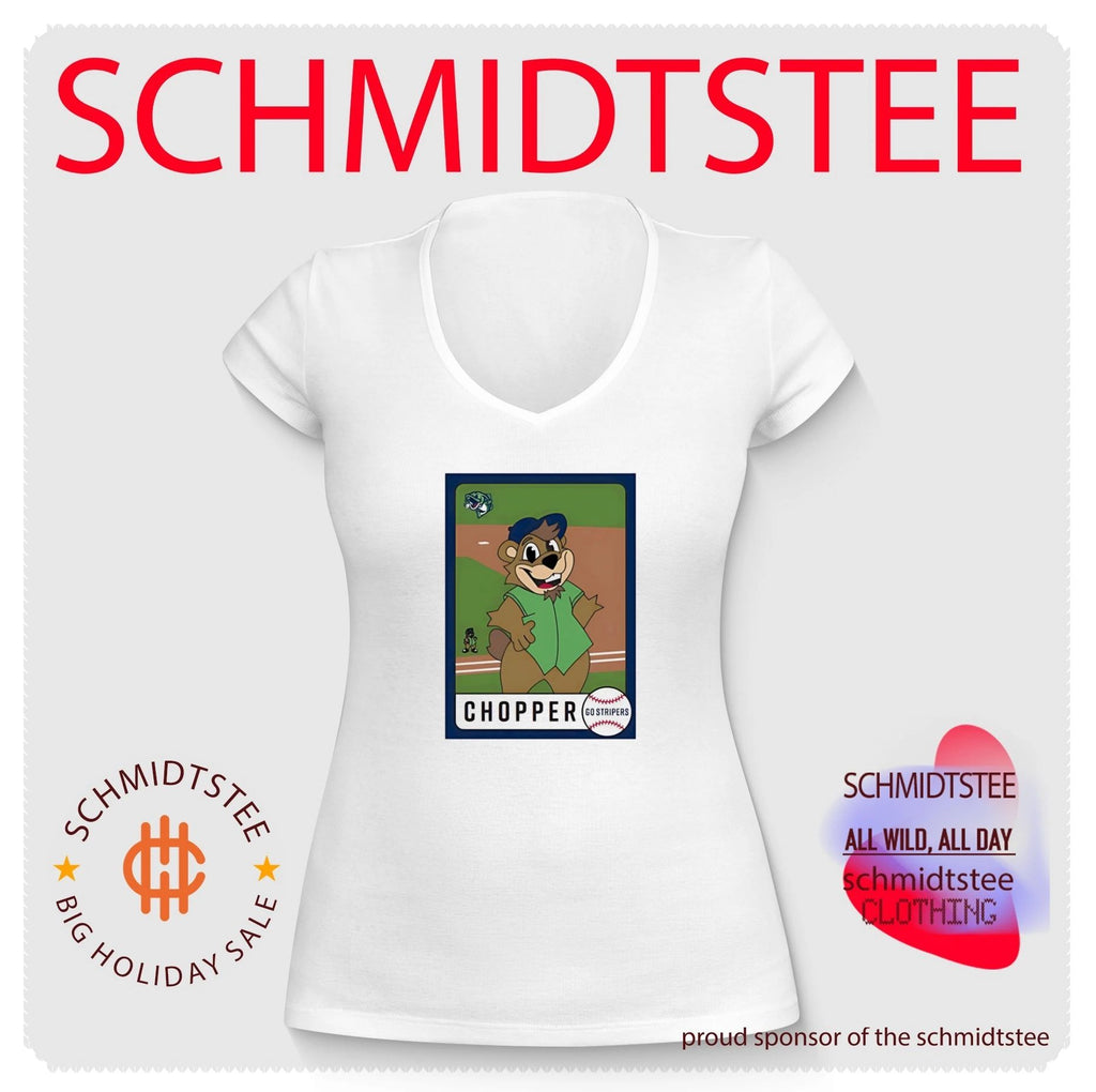 Gwinnett Stripers Chopper Baseball Card shirt