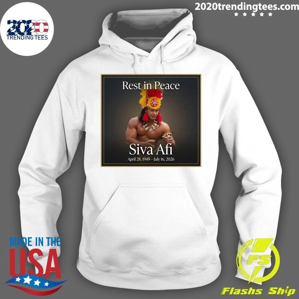 Rest in Peace Siva Afi April 28, 1949 – July 16, 2026 Shirt