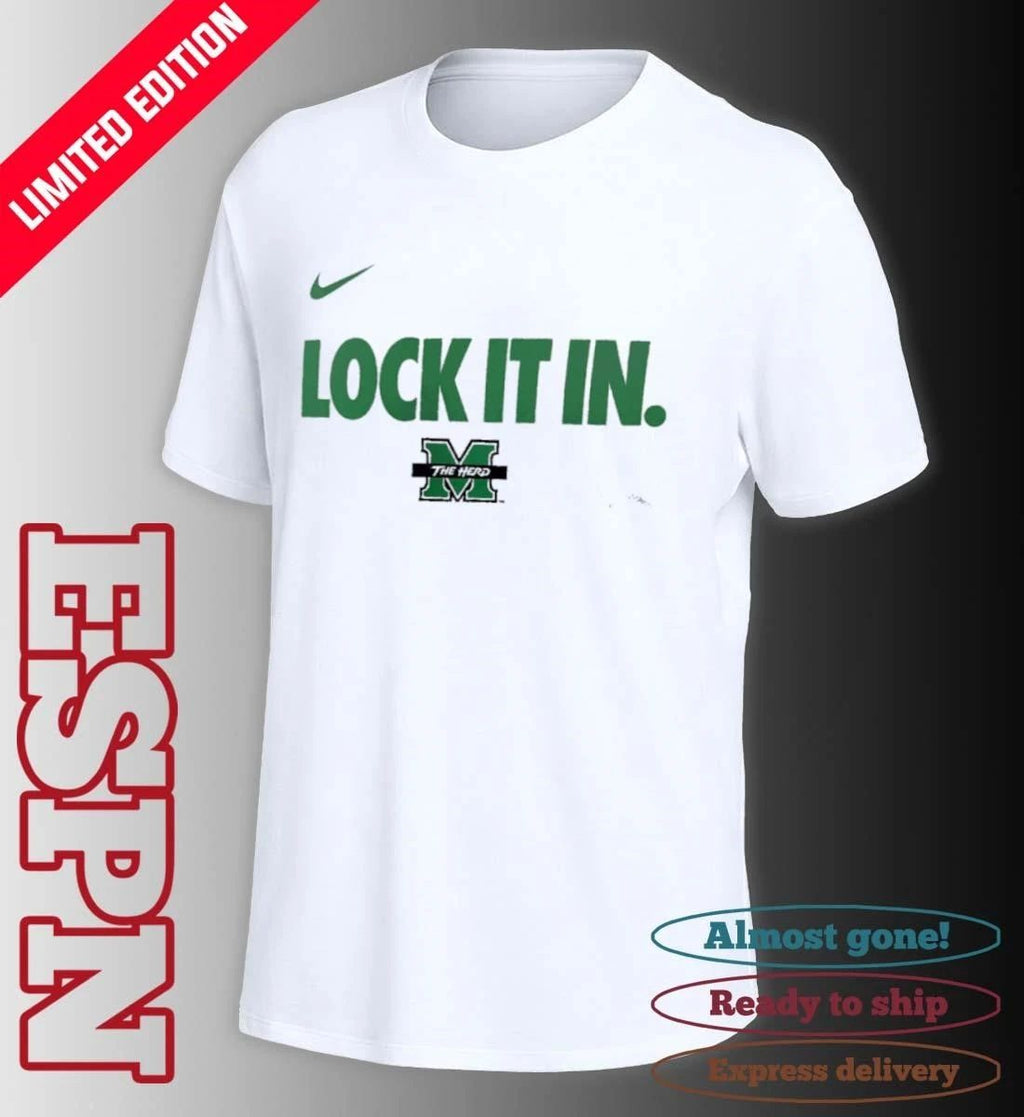 Marshall University Basketball Lock It In Shirt