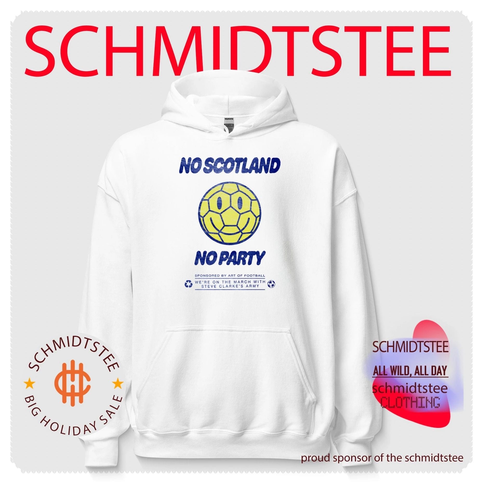 No Scotland No Party Steve Clarke’s Army shirt