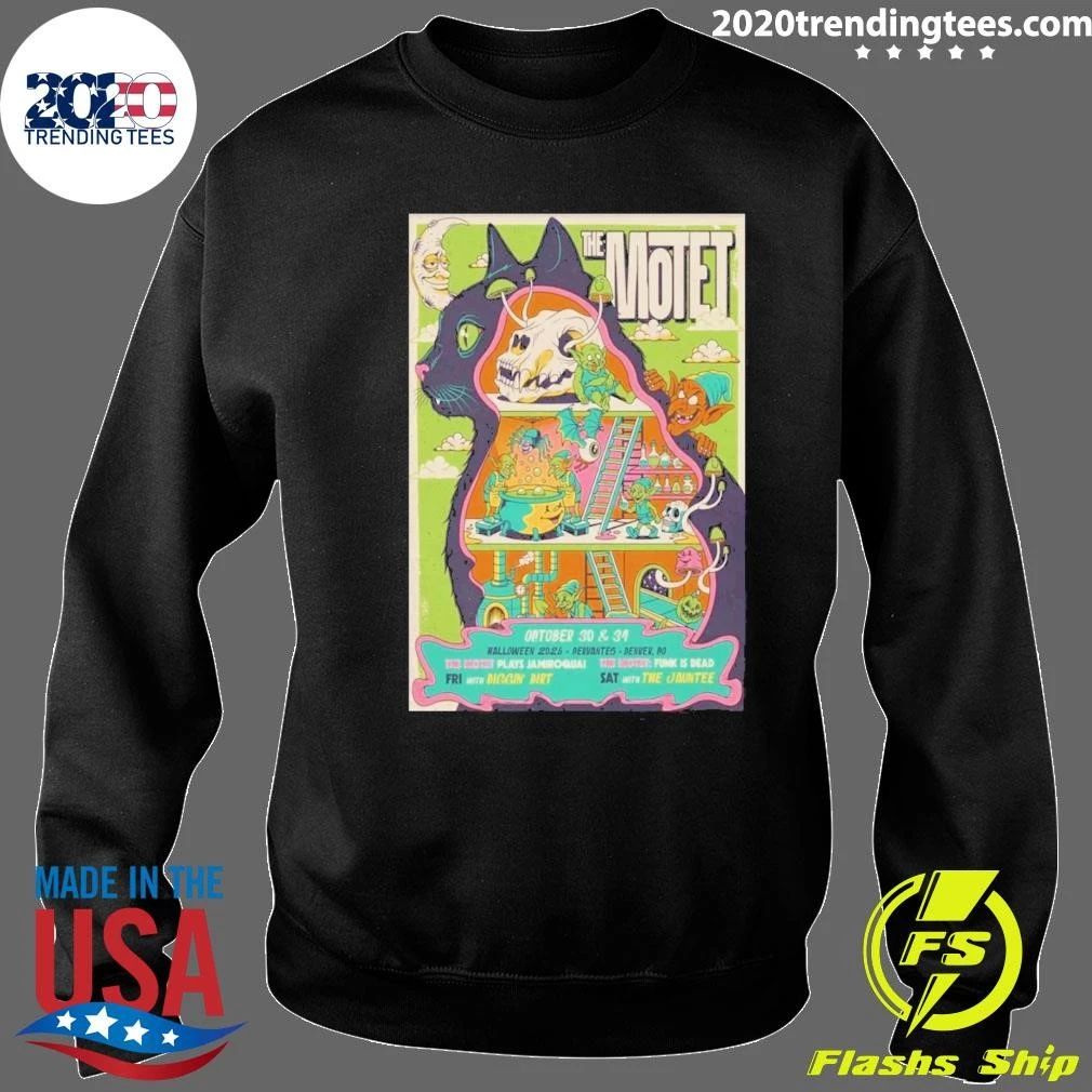 The Motet Denver CO October 30-31 Halloween 2026 Shirt