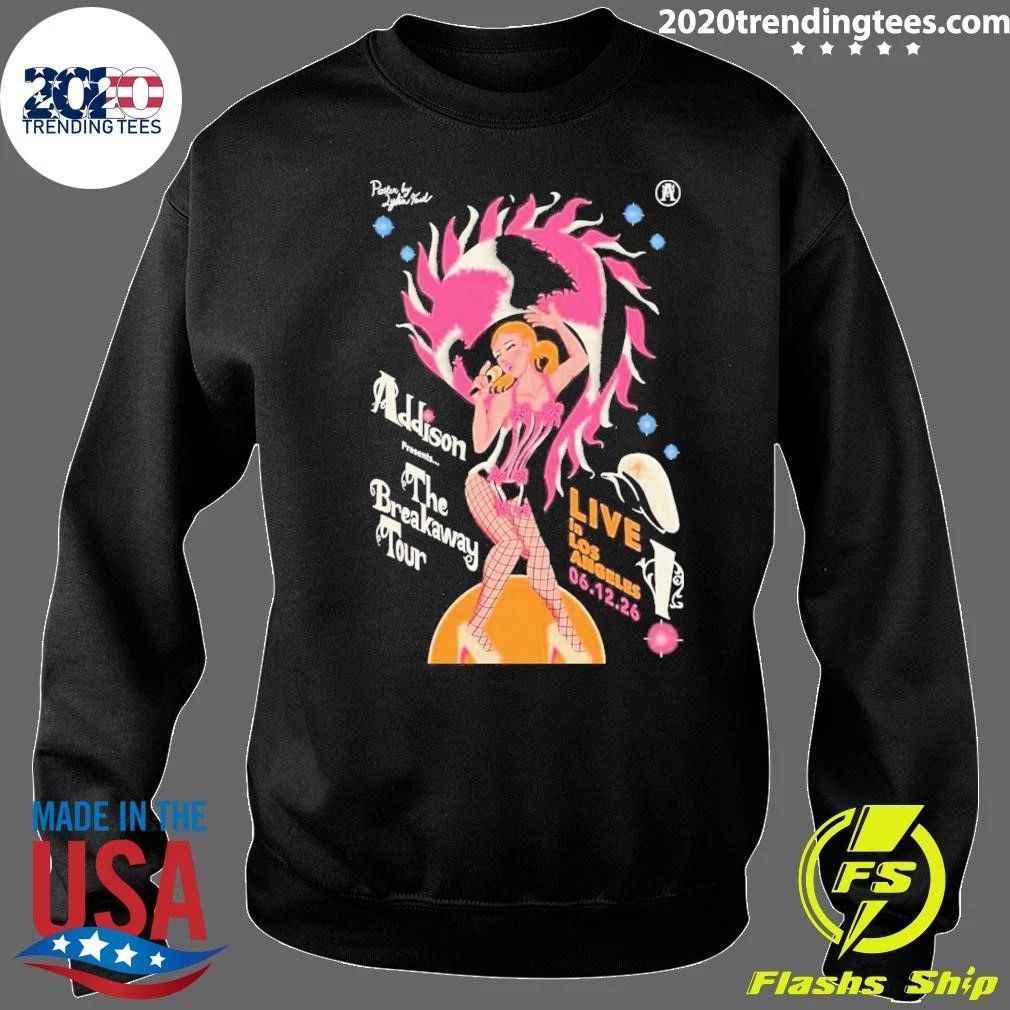 Addison Rae The Breakaway Tour 2026 Poster Shirt