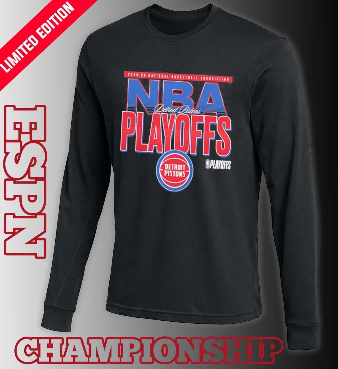 Detroit Pistons 2026 NBA Playoffs T-Shirt