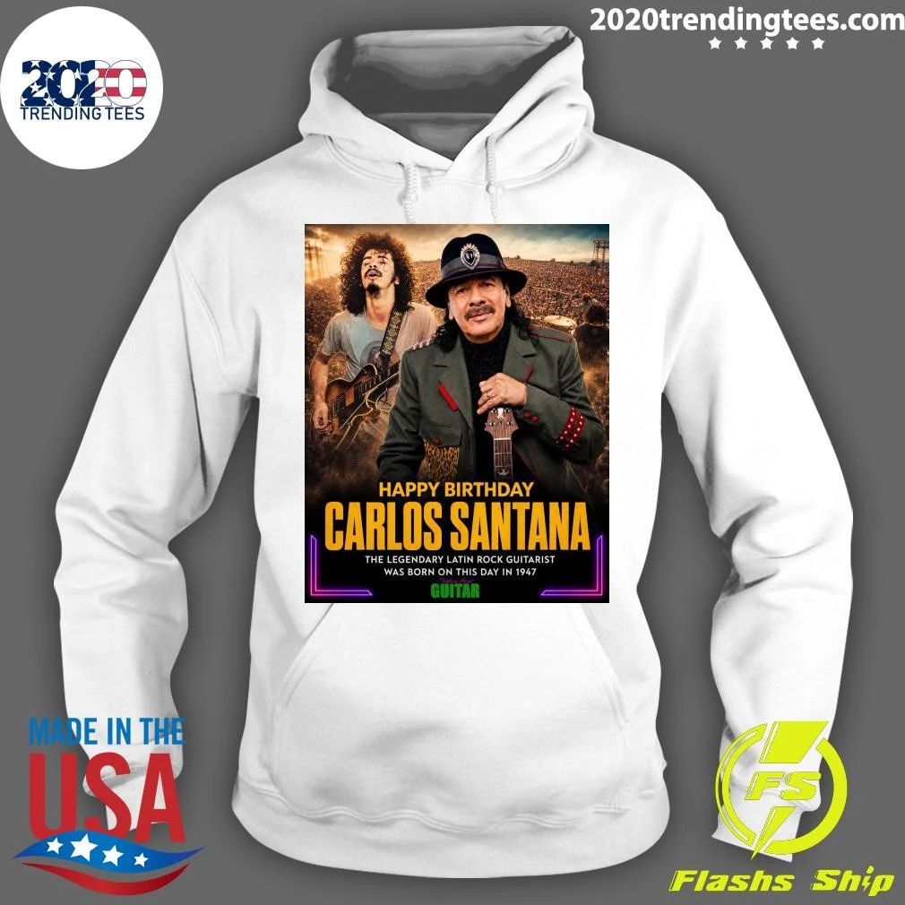Happy 79th birthday to the legendary Carlos Santana Shirt