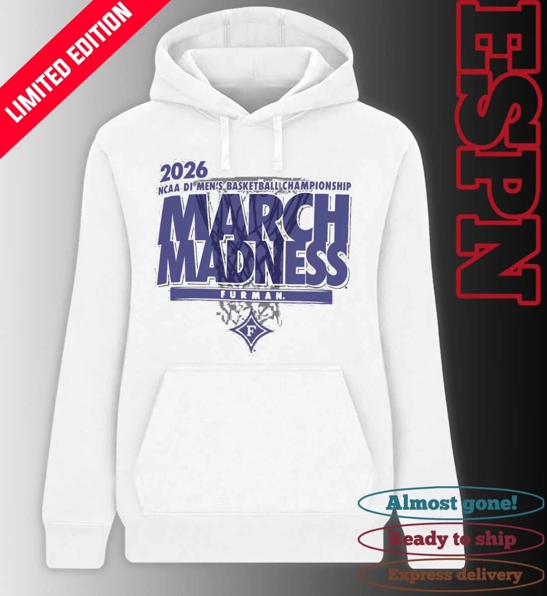 Furman Men’s Basketball Single Team NCAA March Madness Shirt