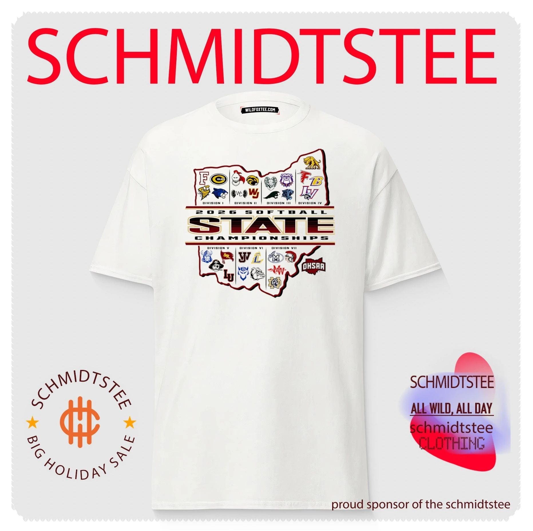 2026 OHSAA Softball State Championships logos shirt