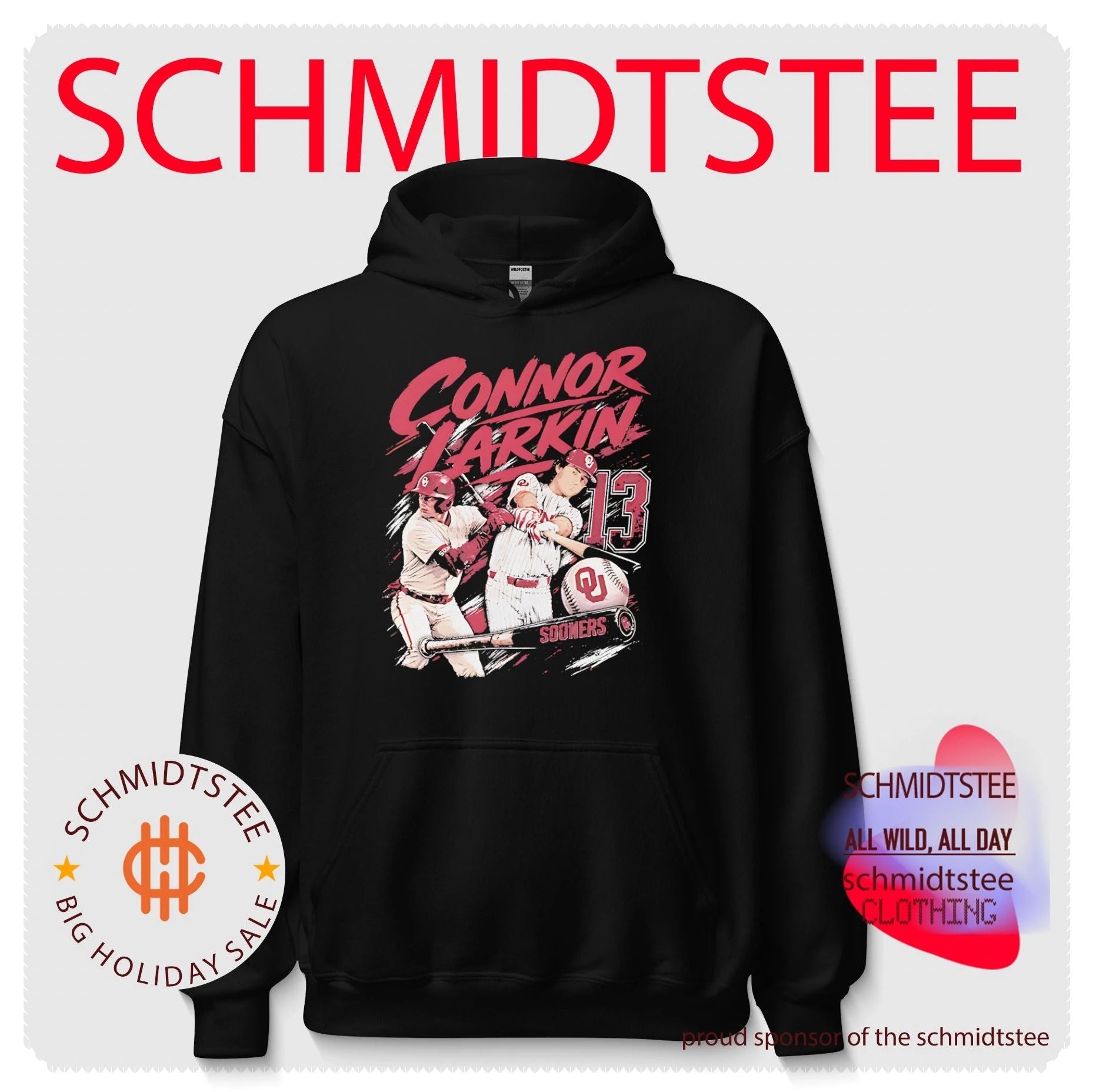 Oklahoma Sooners Connor Larkin vintage shirt