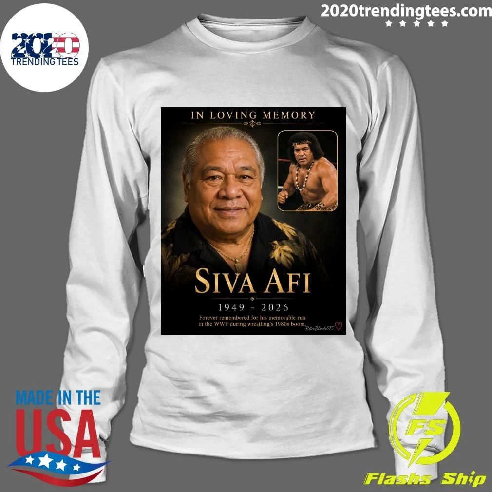 In Loving Memory Siva Afi 1949-2026 Shirt