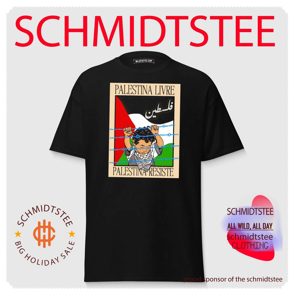 Palestina livre Palestina resiste shirt