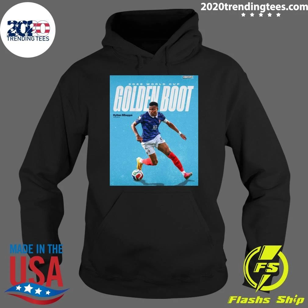 Kylian Mbappé Wins the 2026 World Cup Golden Boot Shirt