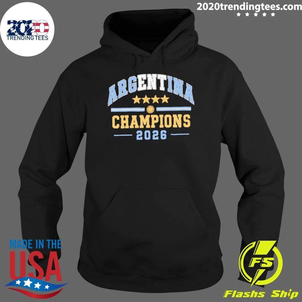 Argentina Champions 2026 World Cup Shirt
