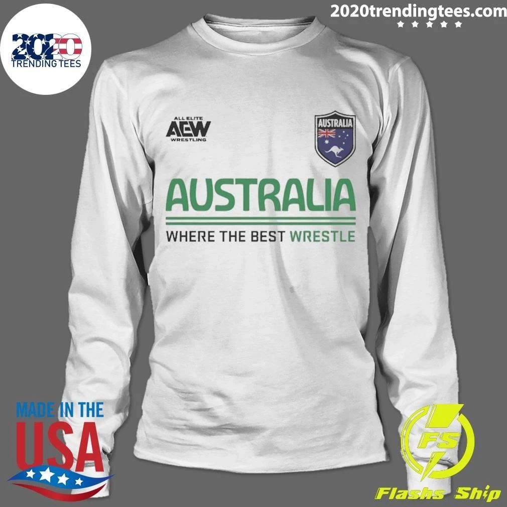 Australia Where The Best Wrestle Shirt