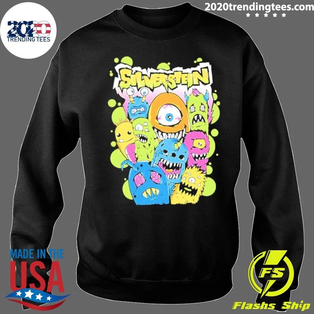 Silverstein Monsters Post-hardcore Alternative Rock Shirt