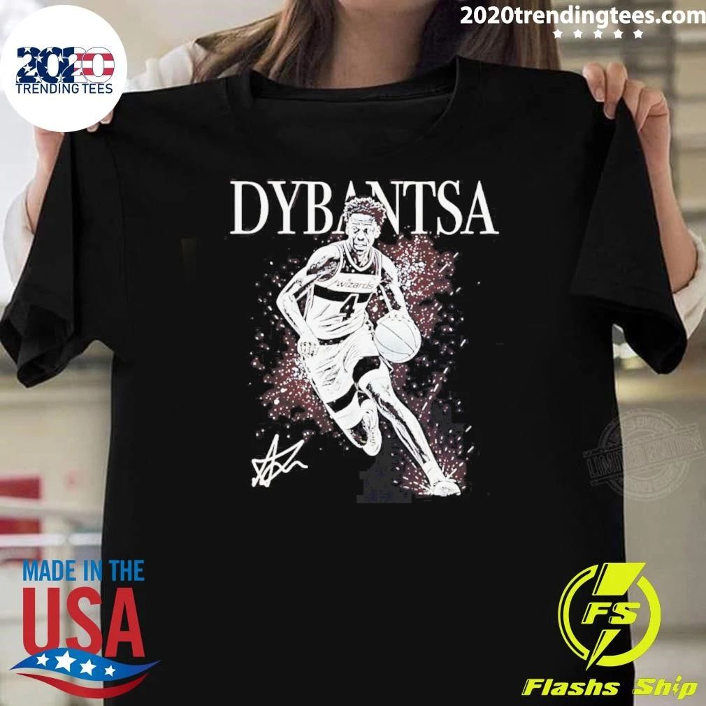 Aj Dybantsa Washington Wizards Mono Signature Shirt