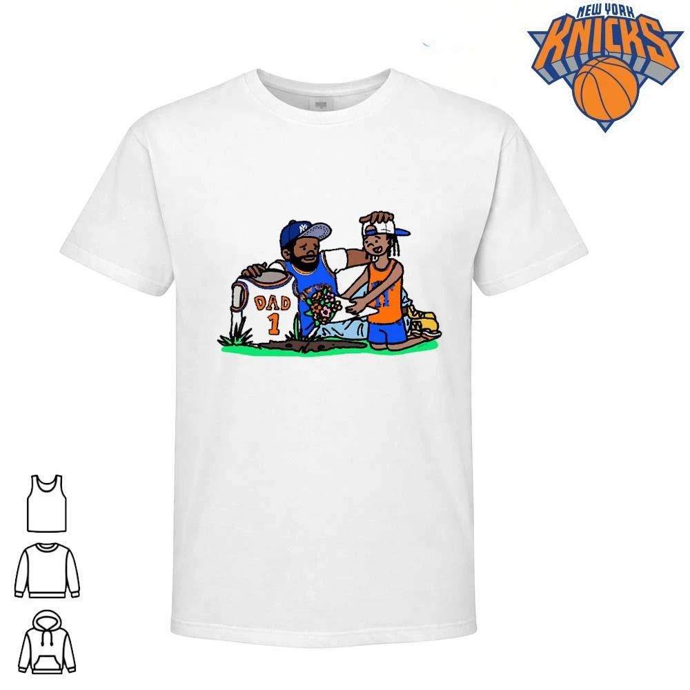 Jalen Brunson Rick Brunson Memorial Father Day New York Basketball Championship Fan Gift Shirt