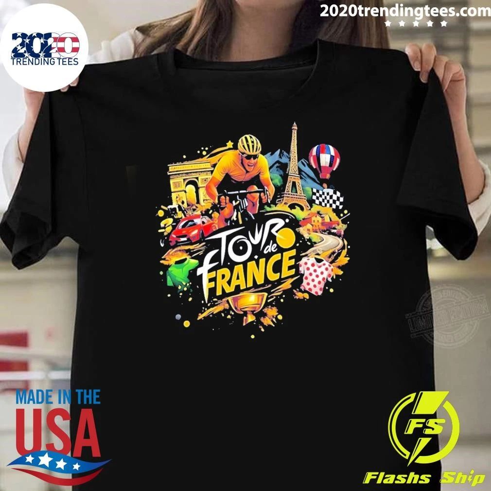 Tour De France Illustration Shirt