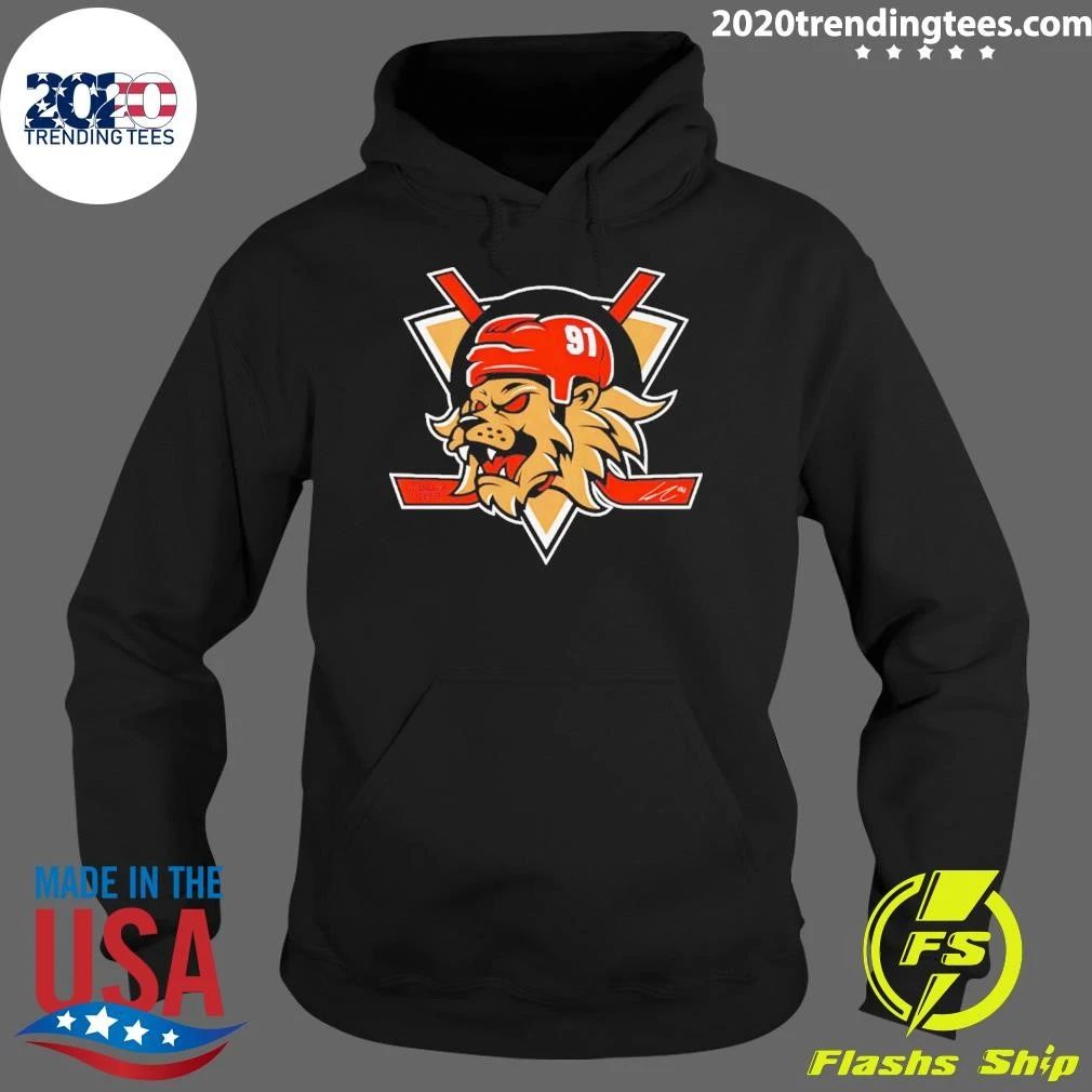 Leo Carlsson Anaheim Ducks Lion shirt