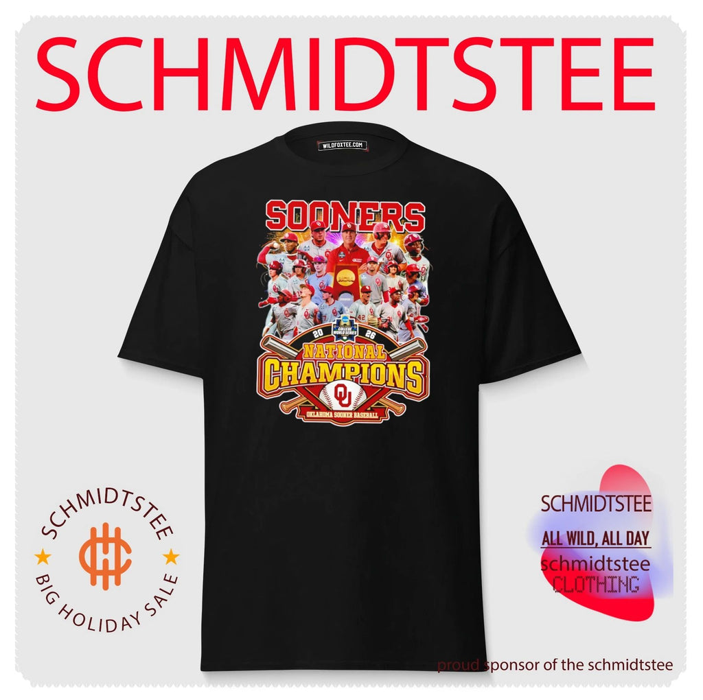 Oklahoma Sooners 2026 MCWS National Champions shirt