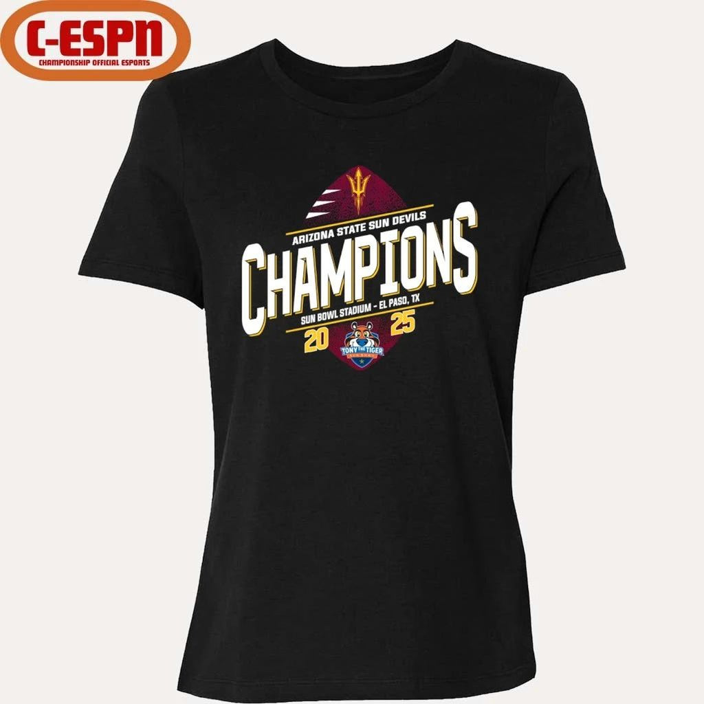 Arizona State Sun Devils Tony The Tiger Sun Bowl Champions T-shirt