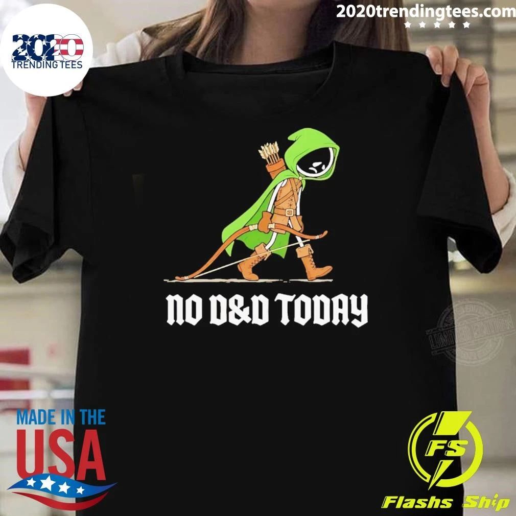 No D&d Today Ranger Cartoon Shirt