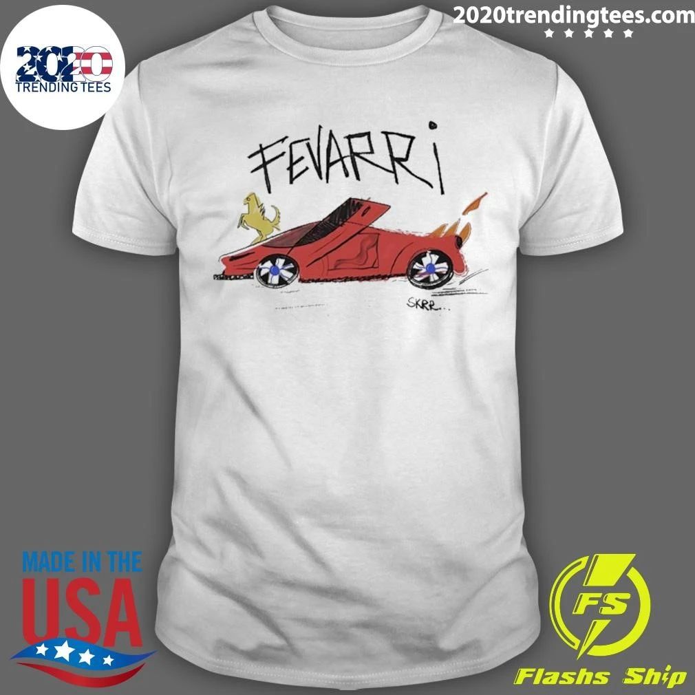 Fevarri Childish Drawing Skrr Ferrari Shirt